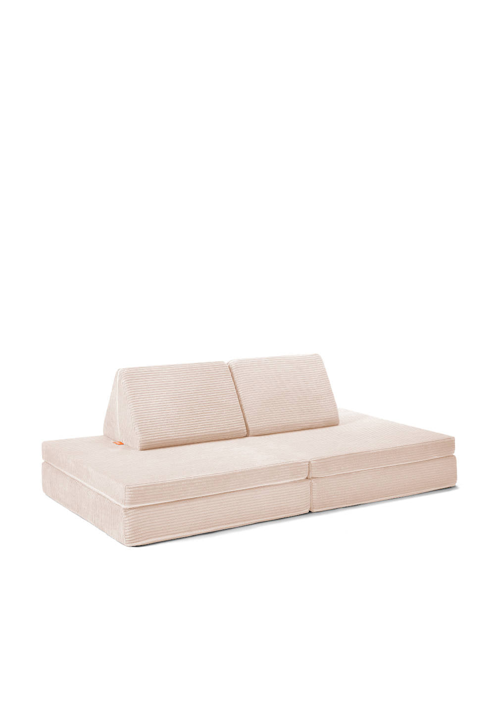Spielsofa Cord Creme Beige