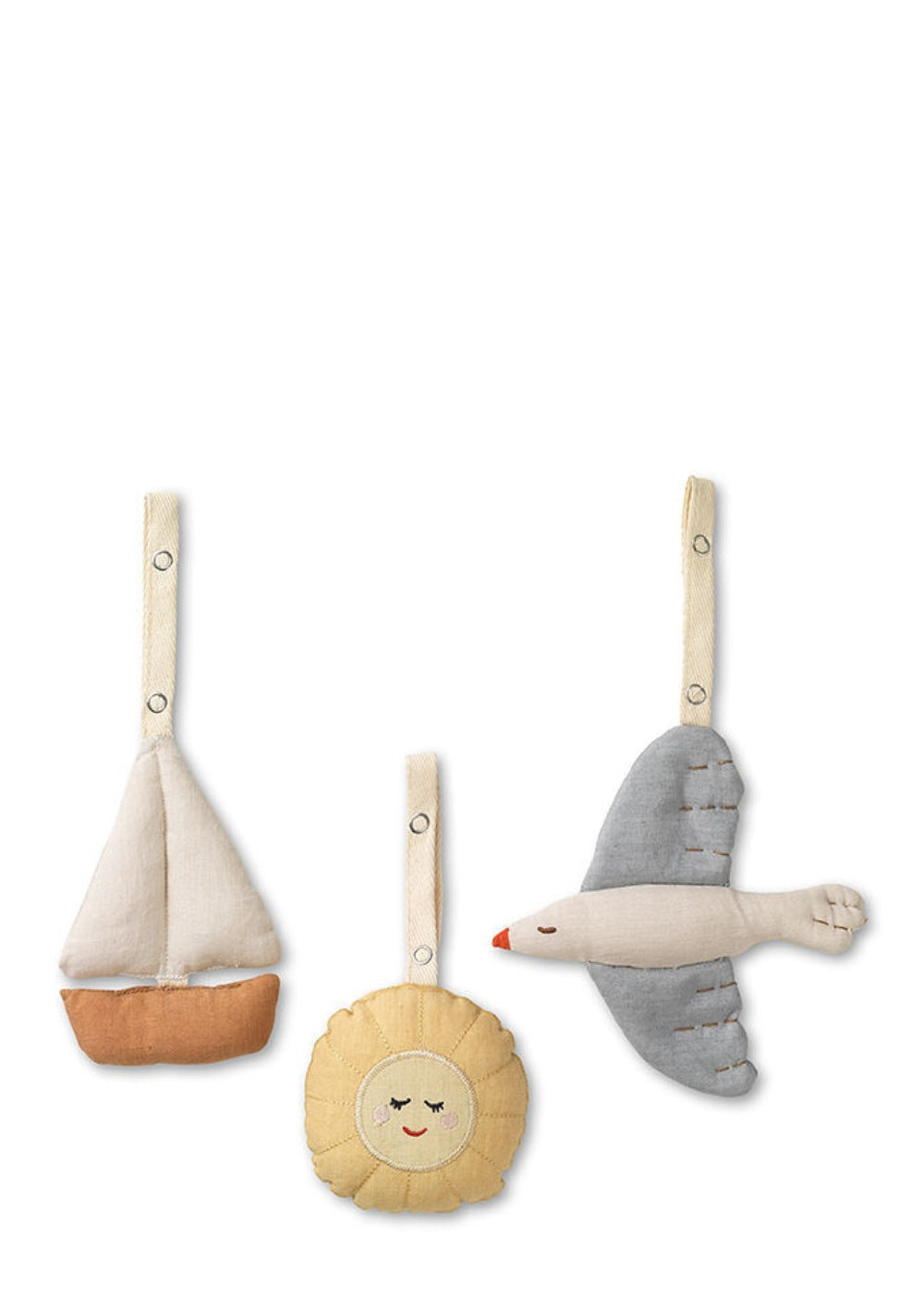Dear April Spielzeug Anhänger im 3er Pack Sailboats