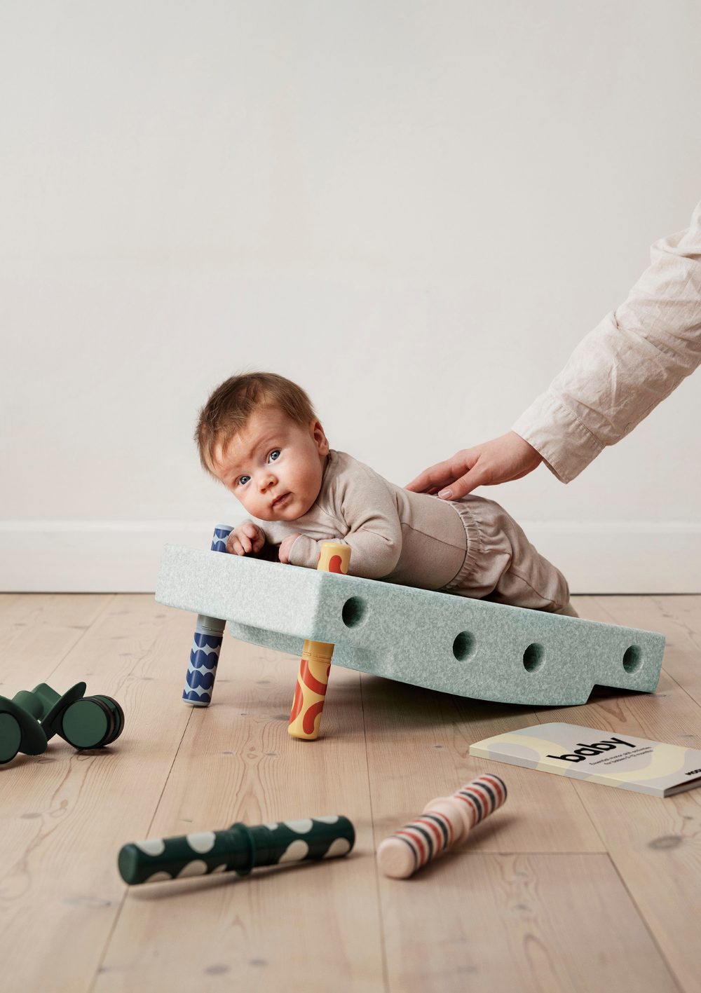 MODU Baby Activity Set Ocean Mint / Forest Green