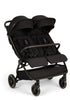 Geschwisterbuggy 'TRVL dubl' Caviar