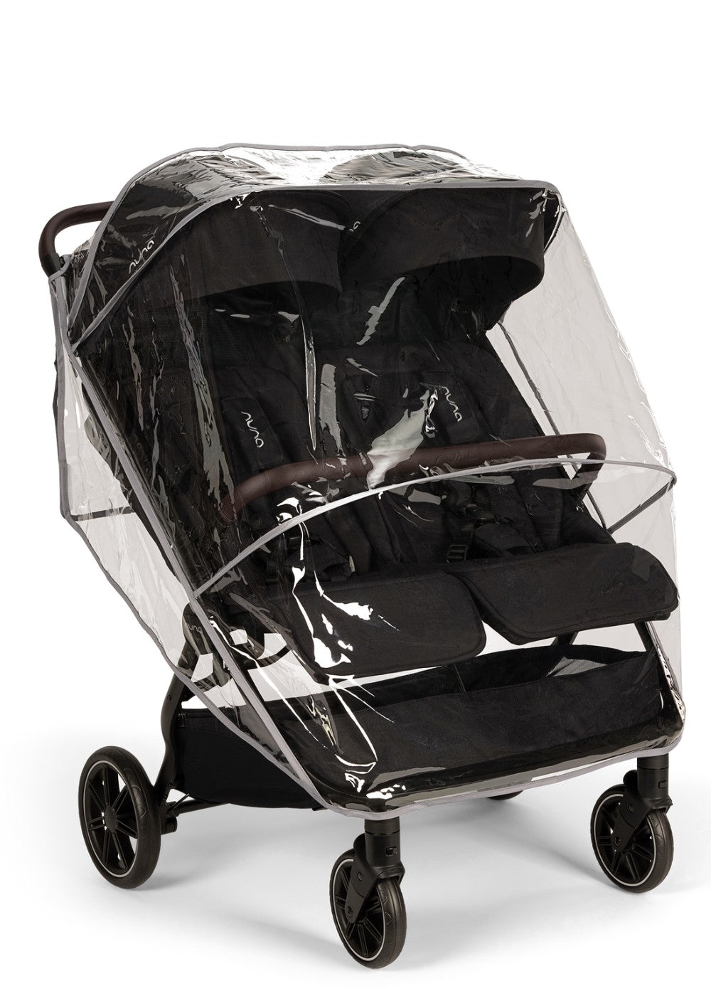 Nuna Geschwisterbuggy 'TRVL dubl ' Caviar