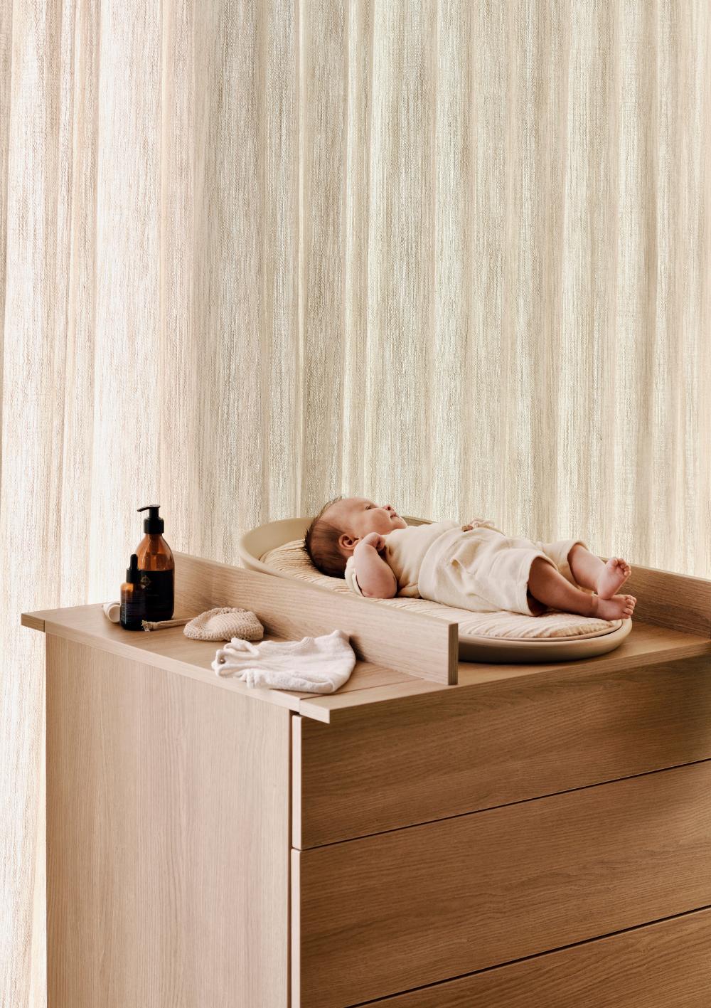 Quax Wickelaufsatz für Kommode 'Ashi' Honey Ash