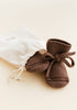 Merino Baby Booties Mocha