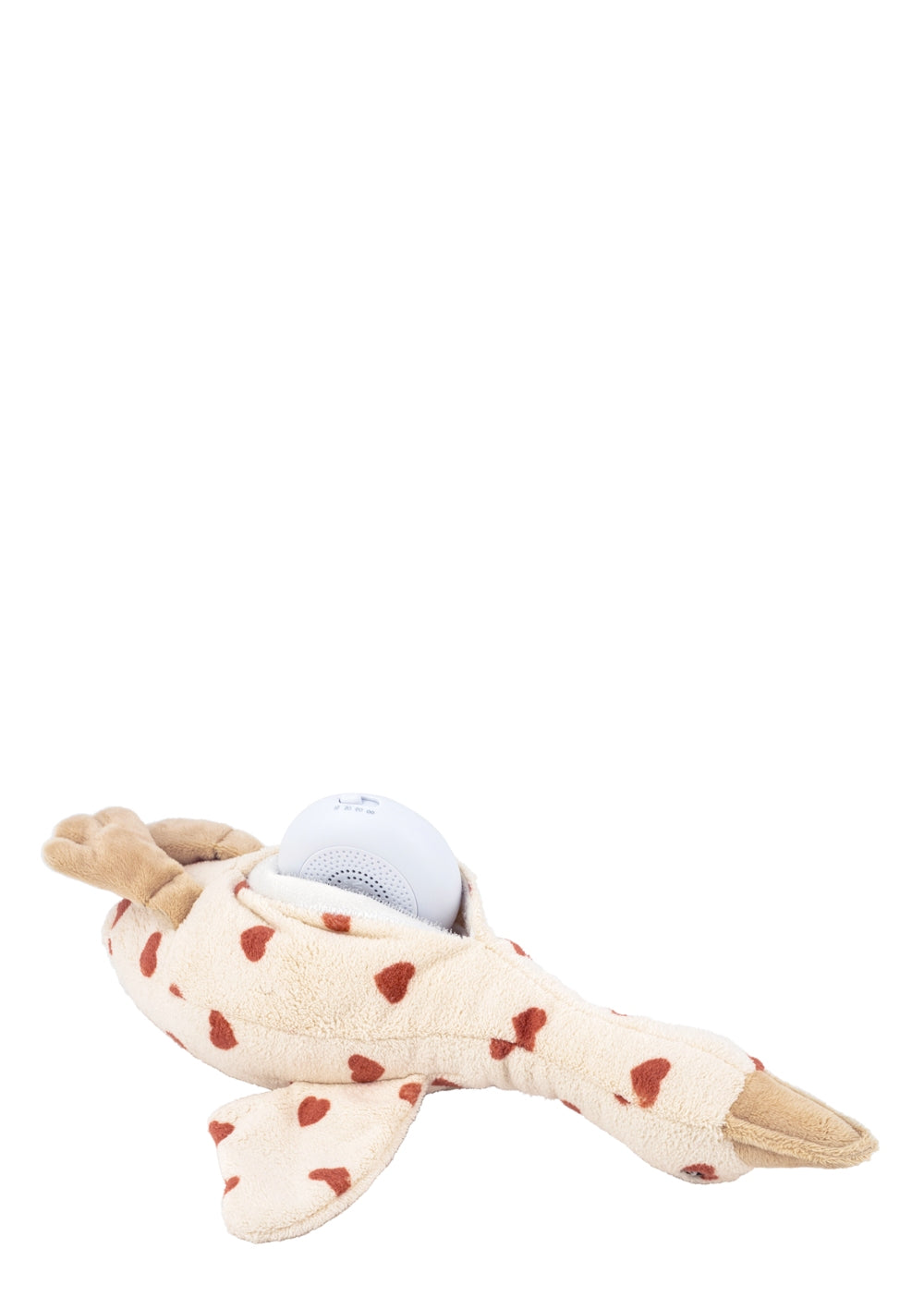 flow AMSTERDAM Kuscheltier mit Spieluhr 'Liva' Beige Hearts
