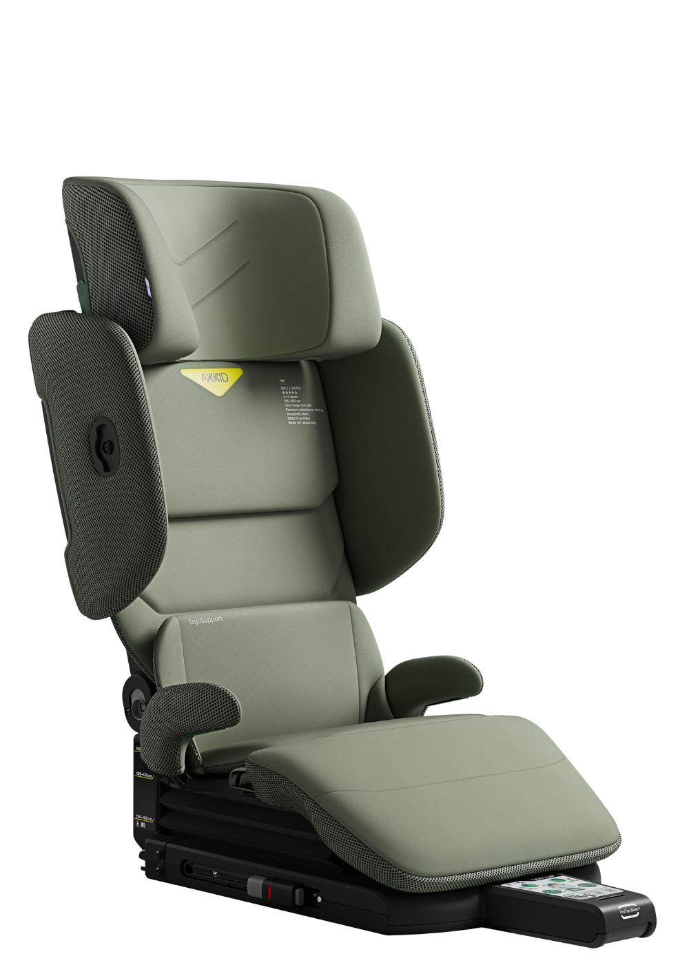 Axkid Folgesitz 'Up' Nordic Bloom Green