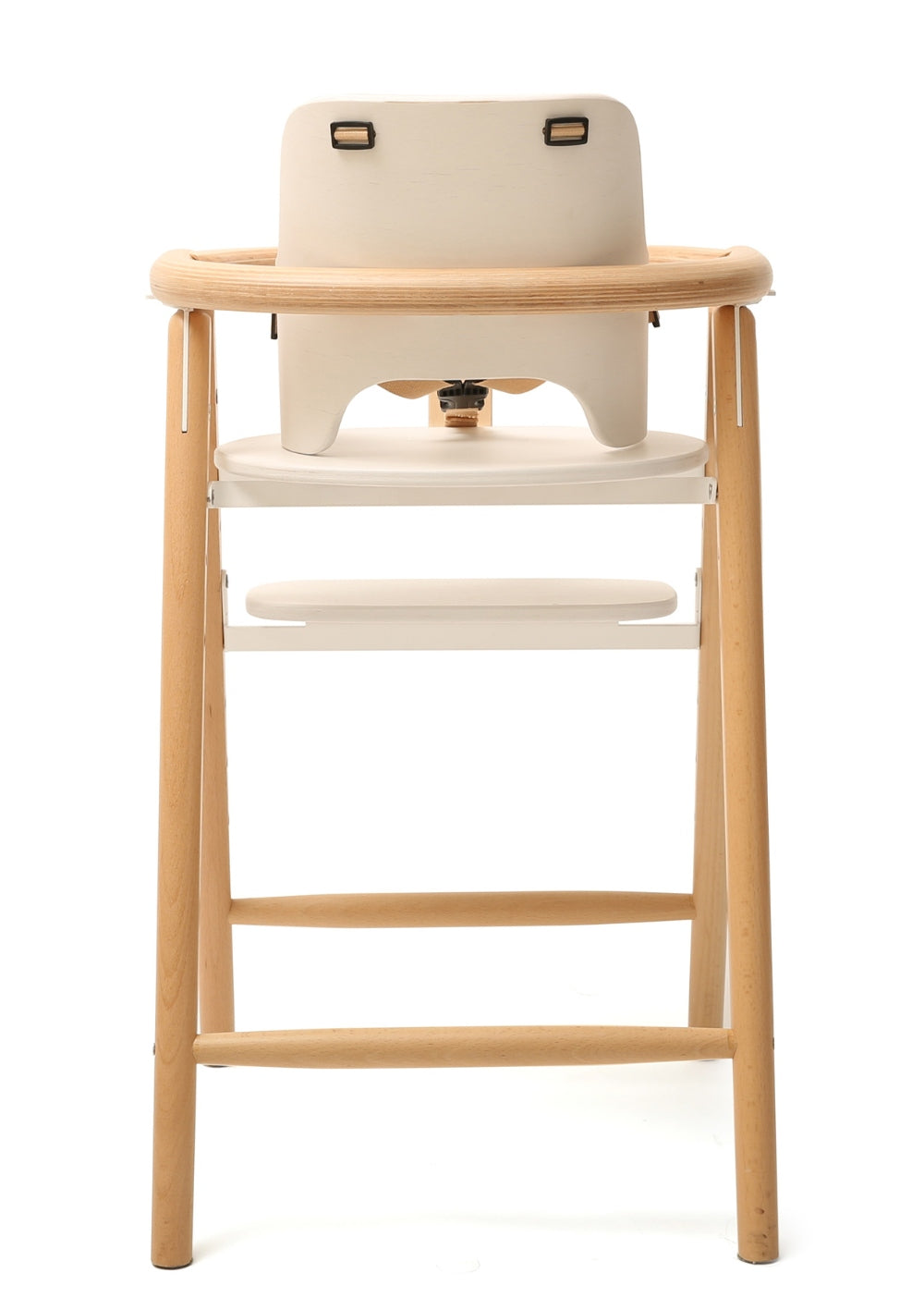 Charlie Crane Hochstuhl 'Tobo' white mit Baby-Set