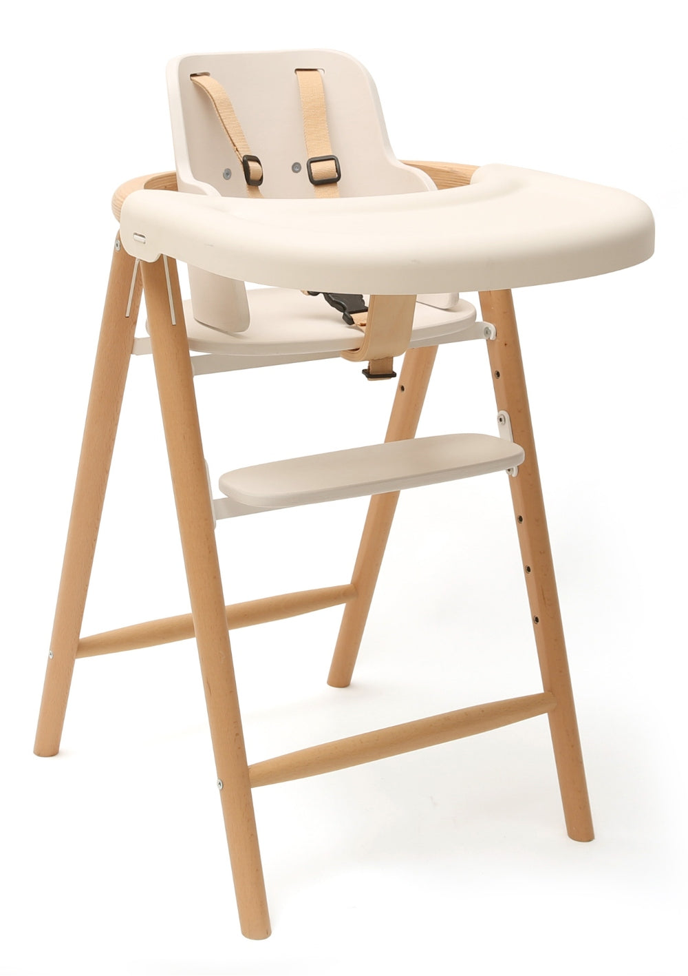 Charlie Crane Hochstuhl 'Tobo' white mit Baby-Set & Tablett