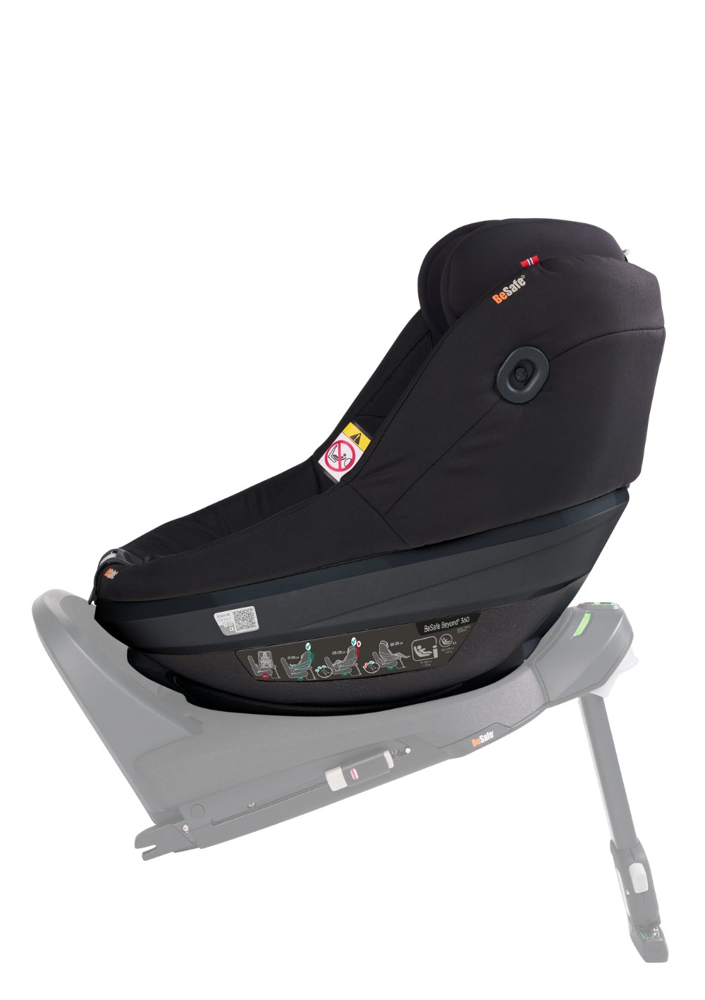 BeSafe Kindersitz 'Beyond2 360' Fresh Black Cab