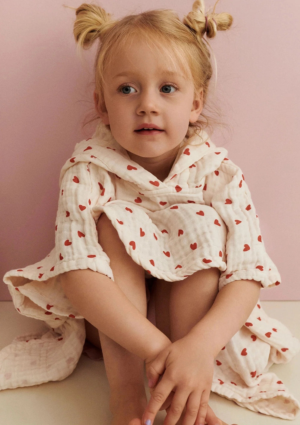 Dear April Musselin Badeponcho 'Ponyo' Little Love