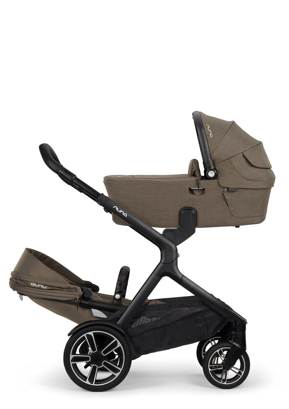 Nuna Kinderwagen-Set 'DEMI next' (inkl. Rider Board) Pistachio