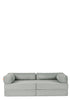 Family Sofa Cord Salbei Grün