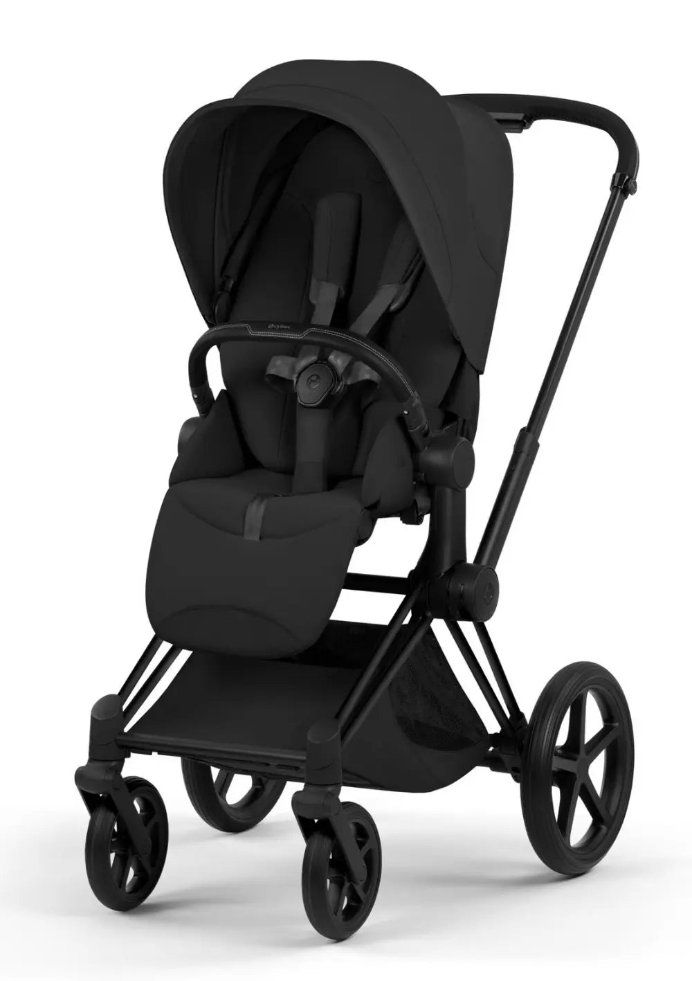 Cybex Kinderwagen-Set 'Priam Style' Sepia Black (Frame Matt Black)