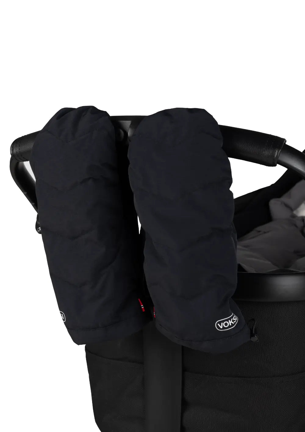 Voksi Kinderwagen-Handschuhe Black