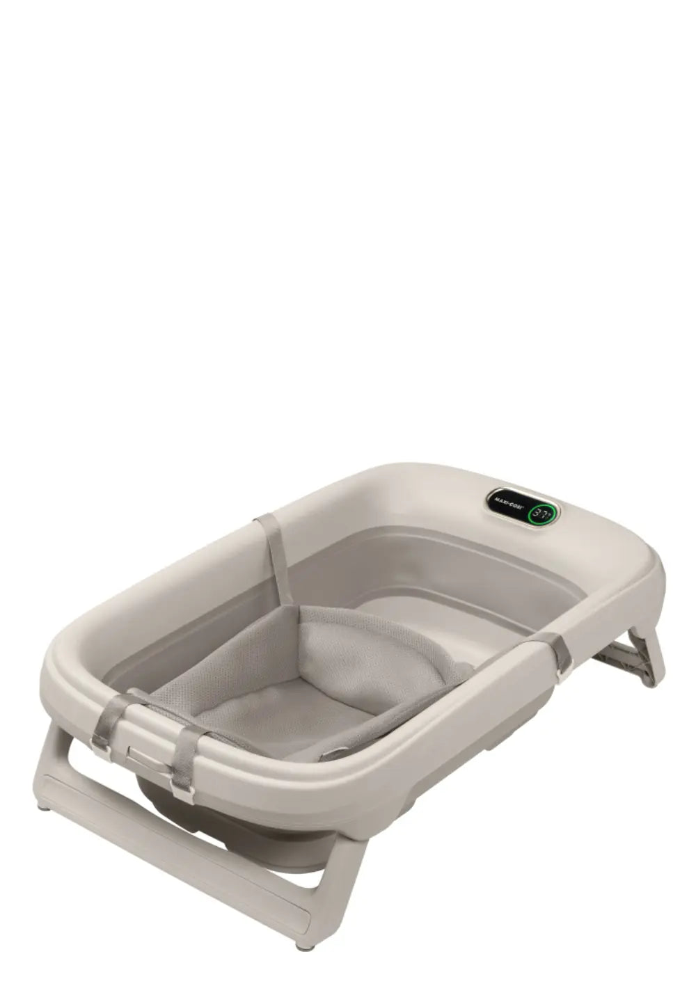 Maxi-Cosi faltbare Baby-Badewanne 'Indigo Plus' inkl. Mesh-Einhang Elegance Beige