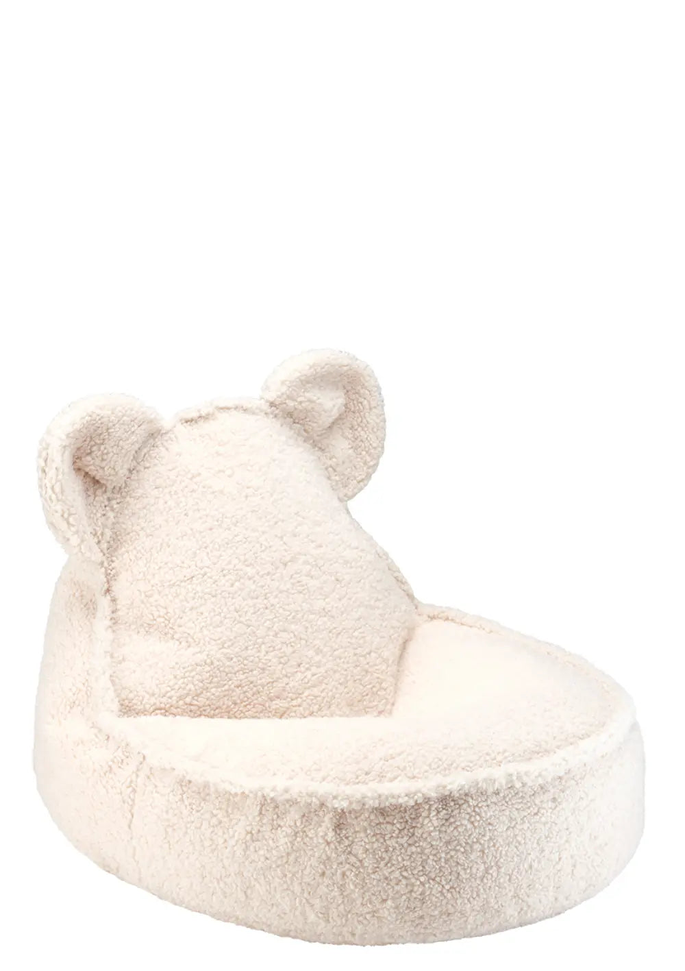 Wigiwama Bären-Sitzsack Teddy Cream White