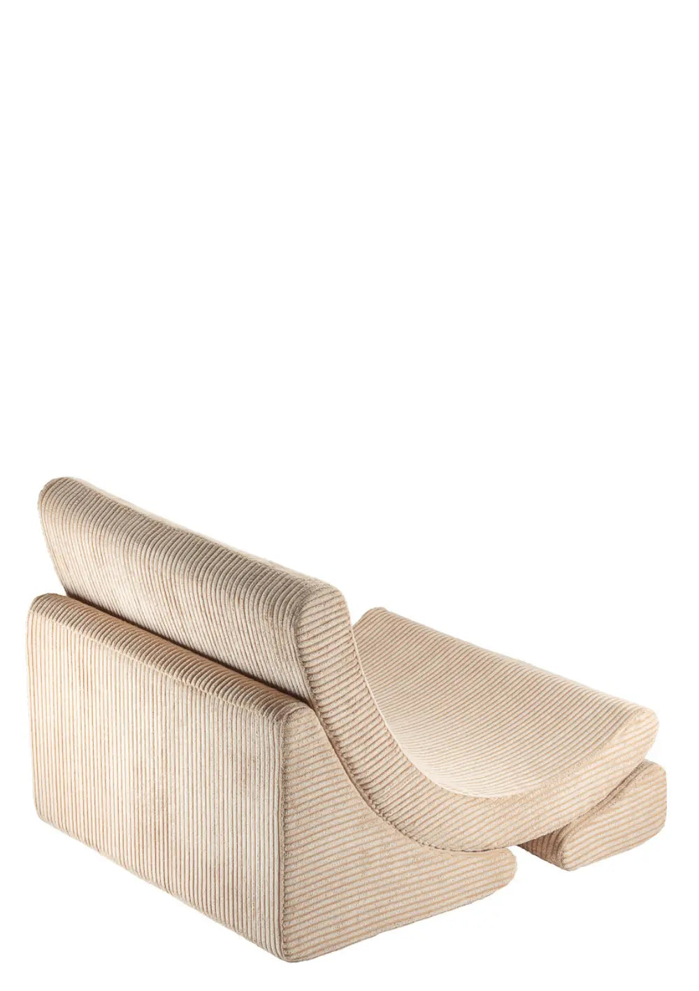 Wigiwama Kindersessel 'Moon Chair' Cord Brown Sugar