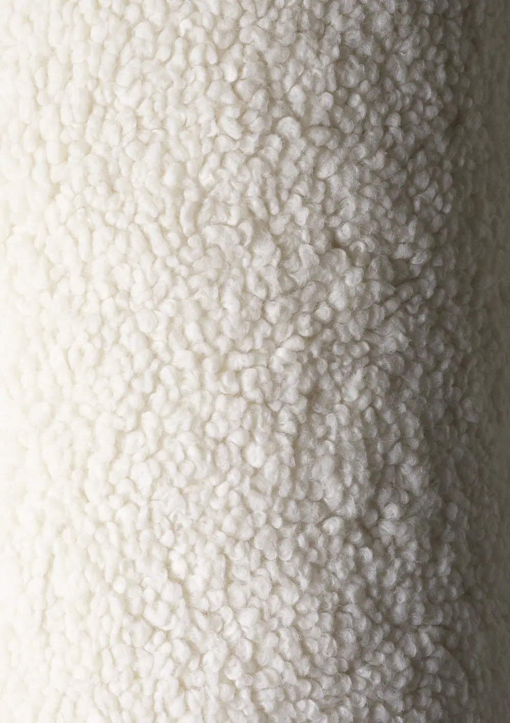 Wigiwama Teddy Cream White – Nahaufnahme Stoff