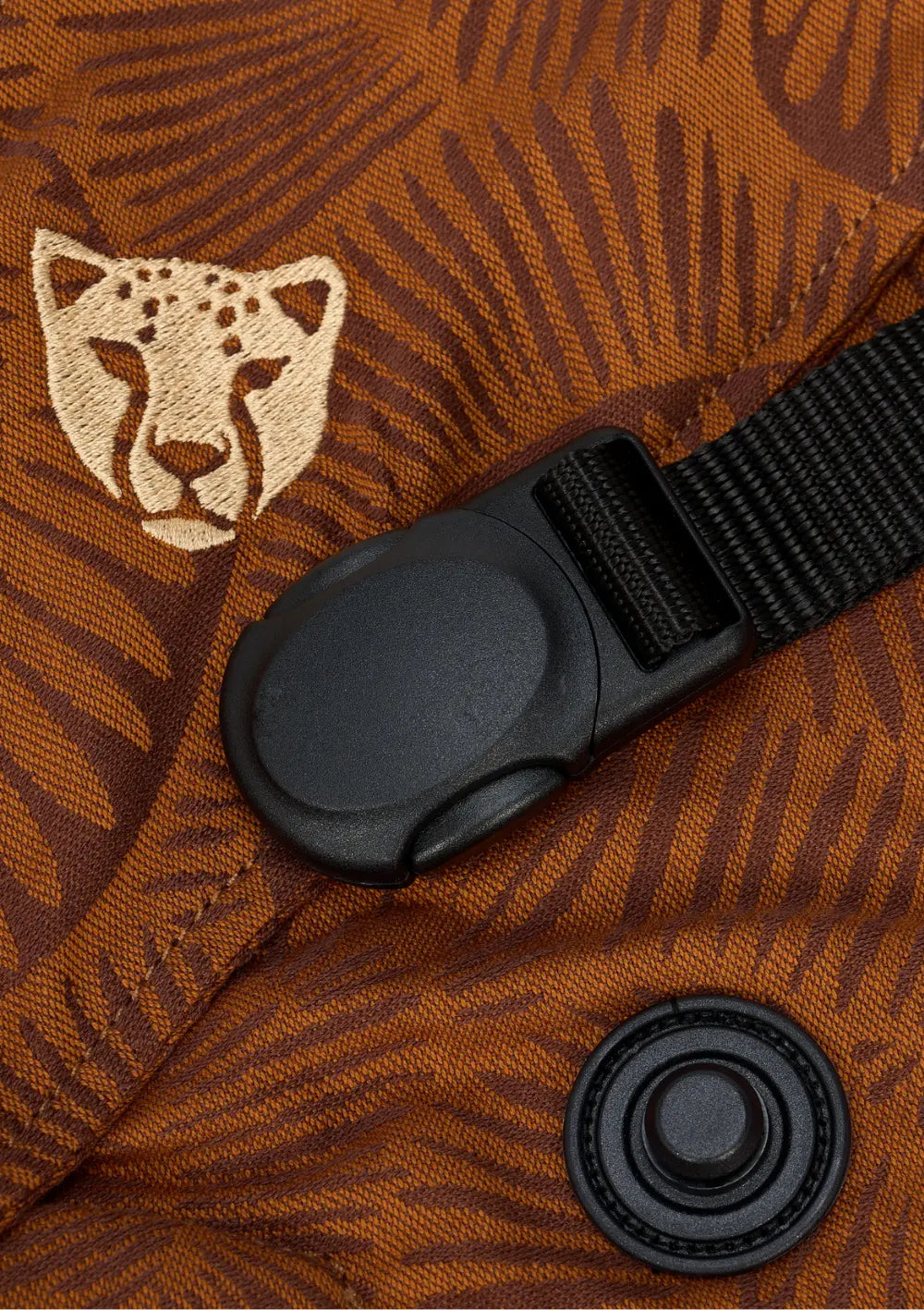 Wildride Babytrage 'Firstride Bowie' Muschelmuster Braun