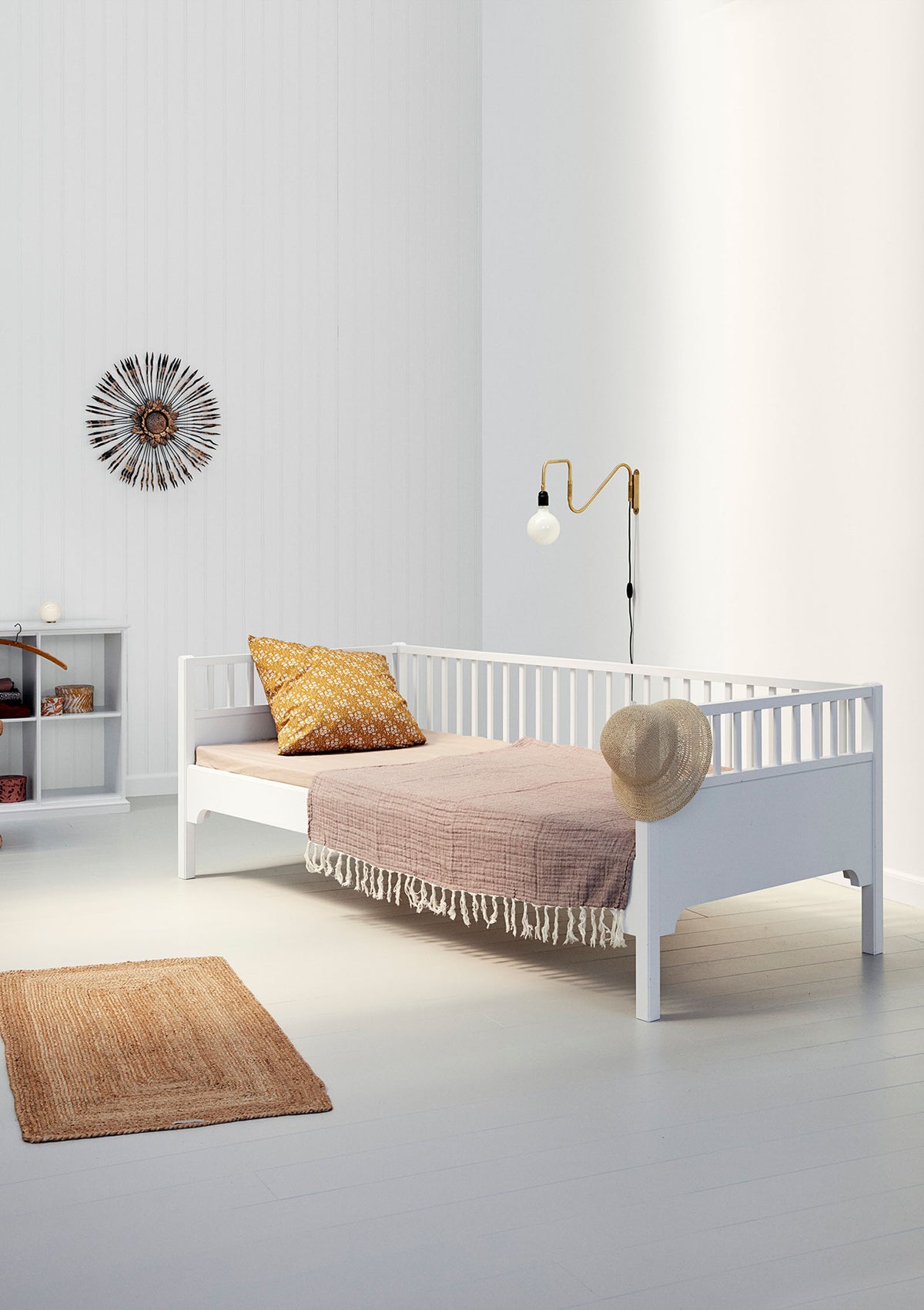 'Seaside' Bettsofa weiß