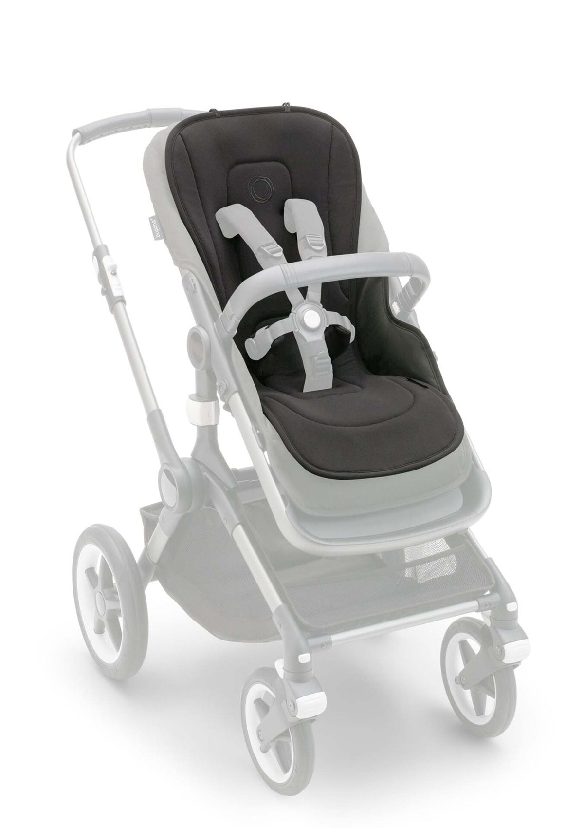 bugaboo Doppel-Komfort Sitzauflage Mitternachtsschwarz