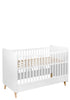 2-in-1 Bett 'Loft' Weiß 140 x 70 cm