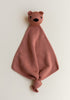 Merino Schmusetuch 'Teddy Tokki' Brick