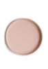 Silikon Teller mit Saugnapf Blush