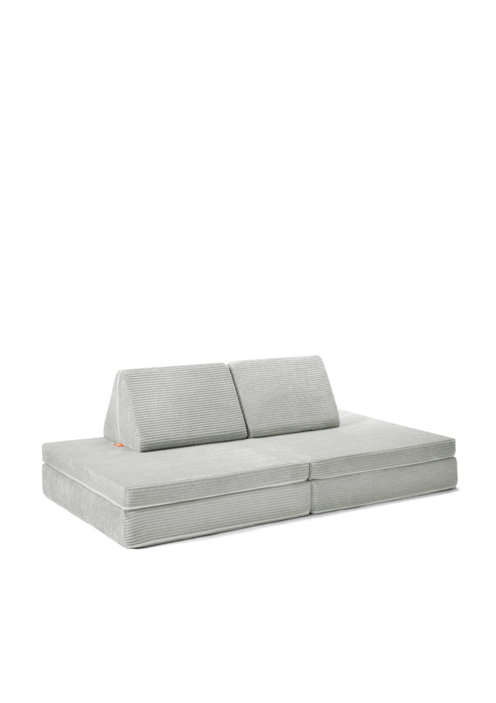 Spielsofa Cord Salbei Grün