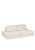 Mini Spielsofa Cord Creme Beige