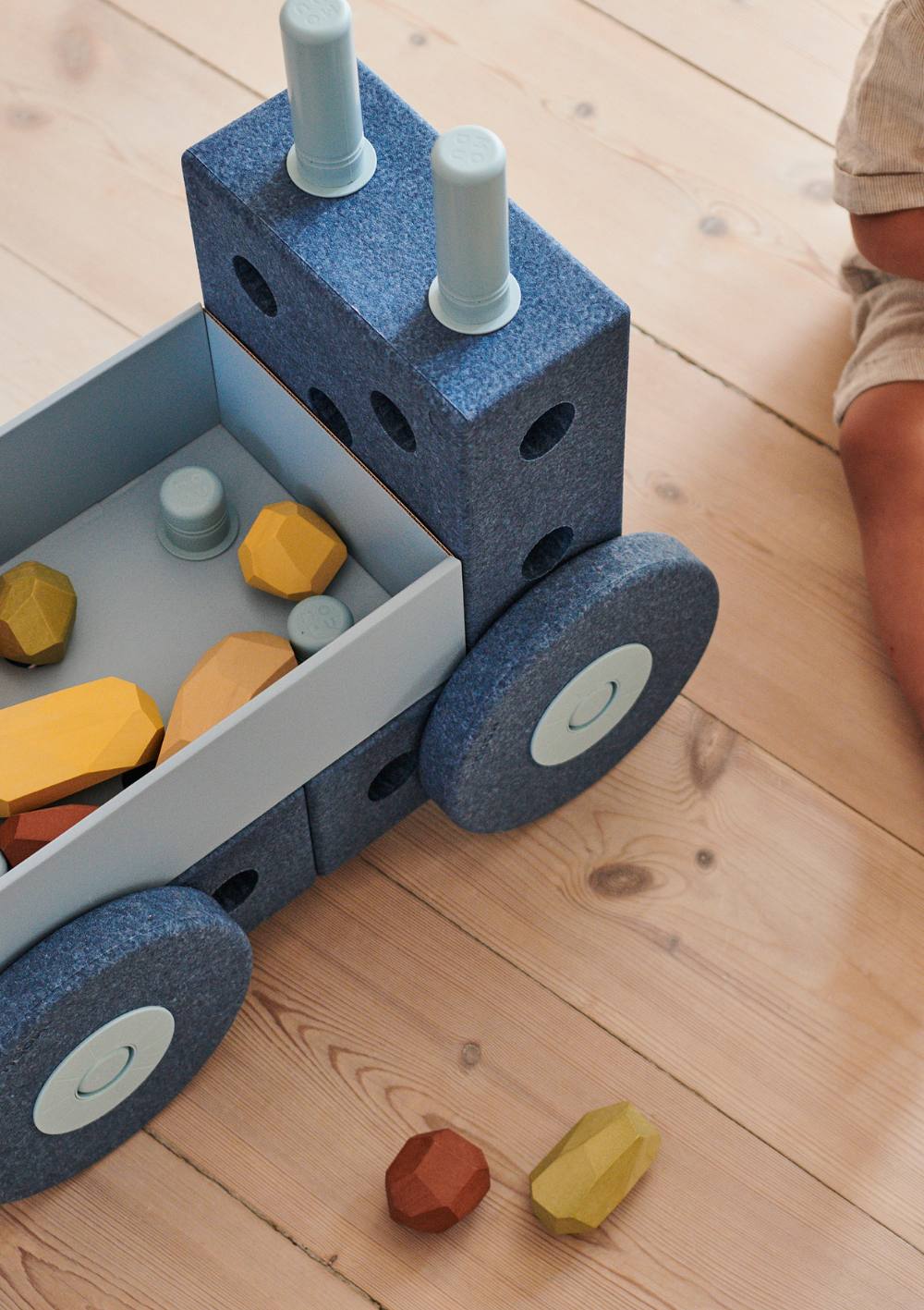 MODU 3-in-1 Lauflernwagen Deep Blue / Sky Blue