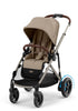 Kinderwagen 'e-Gazelle S' Almond Beige / Taupe Frame