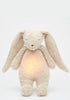 Einschlaf-Hase mit Licht 'Organic Humming Bunny 2.0' sand natur