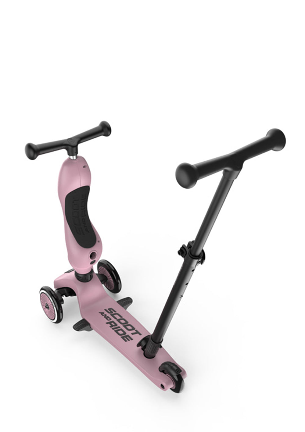 Scoot & Ride 2in1 Kickboard 'Highwaykick 1 Push & Go' wildberry
