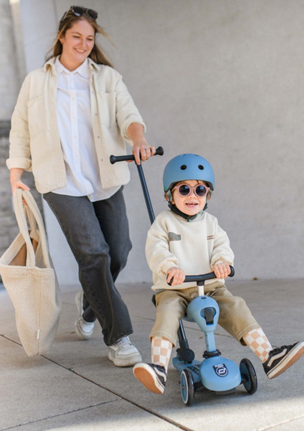 Scoot & Ride 2in1 Kickboard 'Highwaykick 1 Push & Go' steel