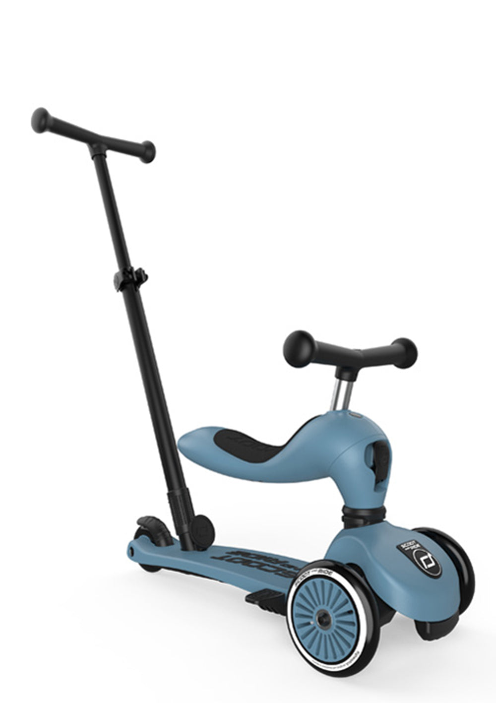 Scoot & Ride 2in1 Kickboard 'Highwaykick 1 Push & Go' steel