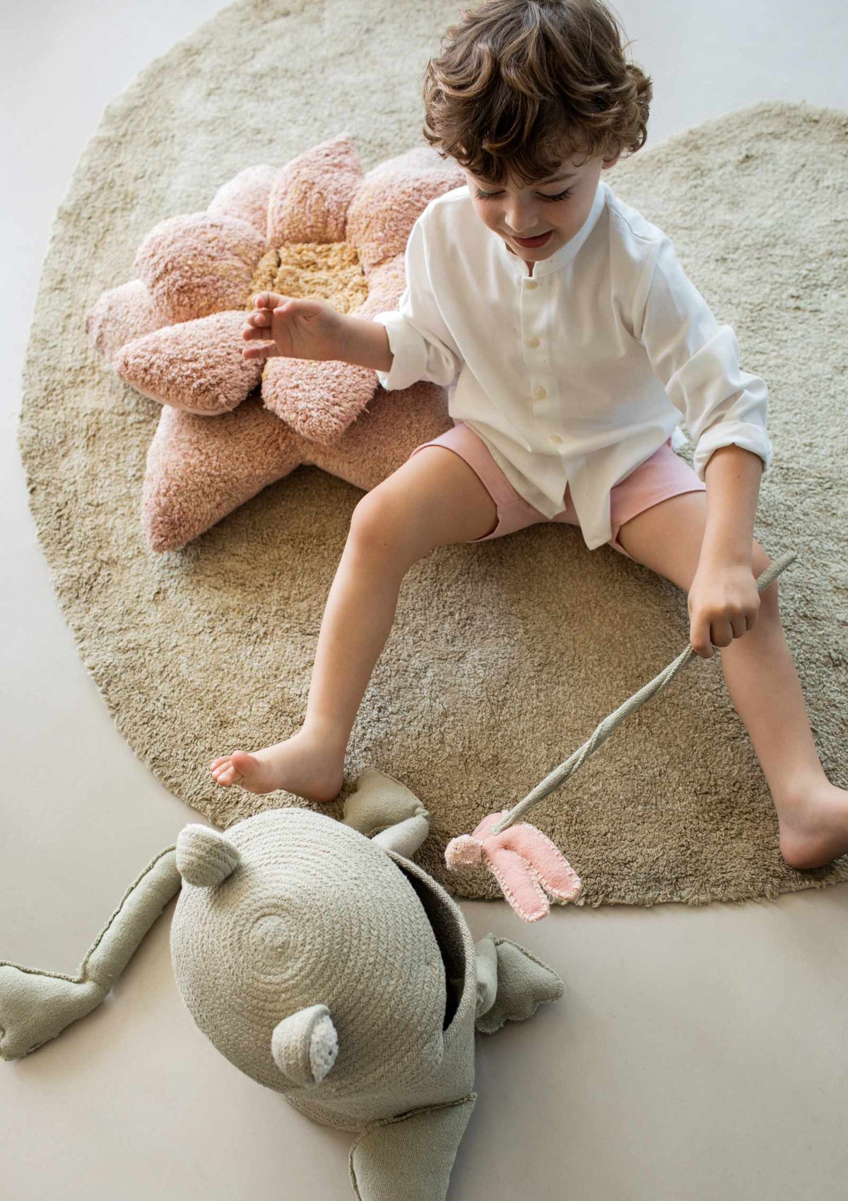 Lorena Canals Korb 'Fred the Frog'