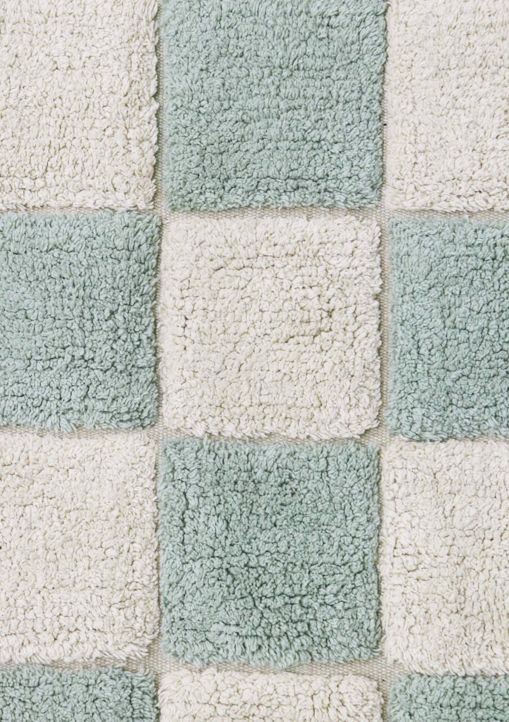 Lorena Canals Teppich im Fliesenlook 'Kitchen Tiles' Blue Sage 