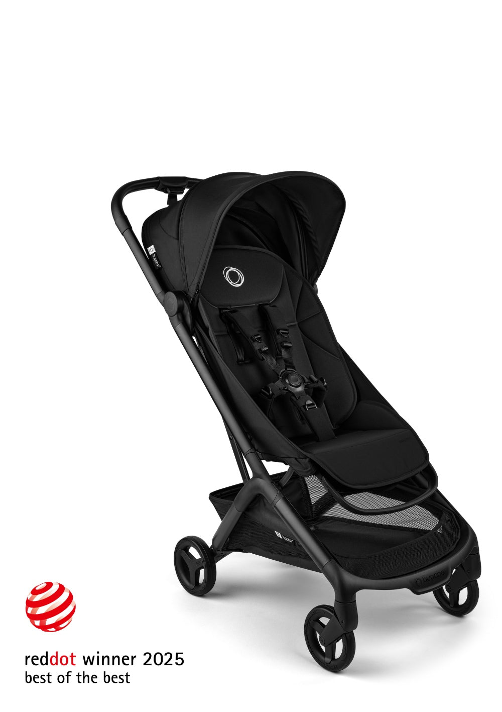 Bugaboo Buggy 'Butterfly 2' Mitternachtsschwarz – Red Dot Winner 2025