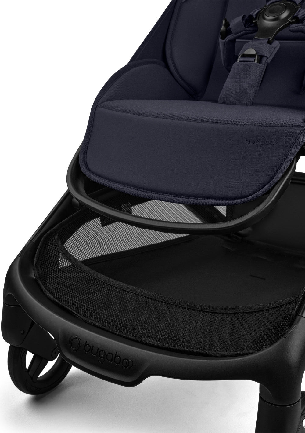 Bugaboo Buggy 'Butterfly 2' Deep Indigo – Nahansicht Fußstütze