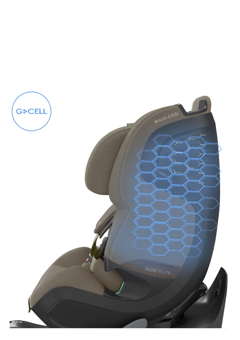 Maxi-Cosi Kindersitz 'Pearl XL Slide Pro' Authentic Truffle