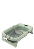 faltbare Badewanne 'Indigo Plus' inkl. Mesh-Einhang für Neugeborene Sage Green