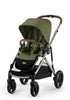 Kinderwagen 'Gazelle S' Moss Green / Taupe Frame