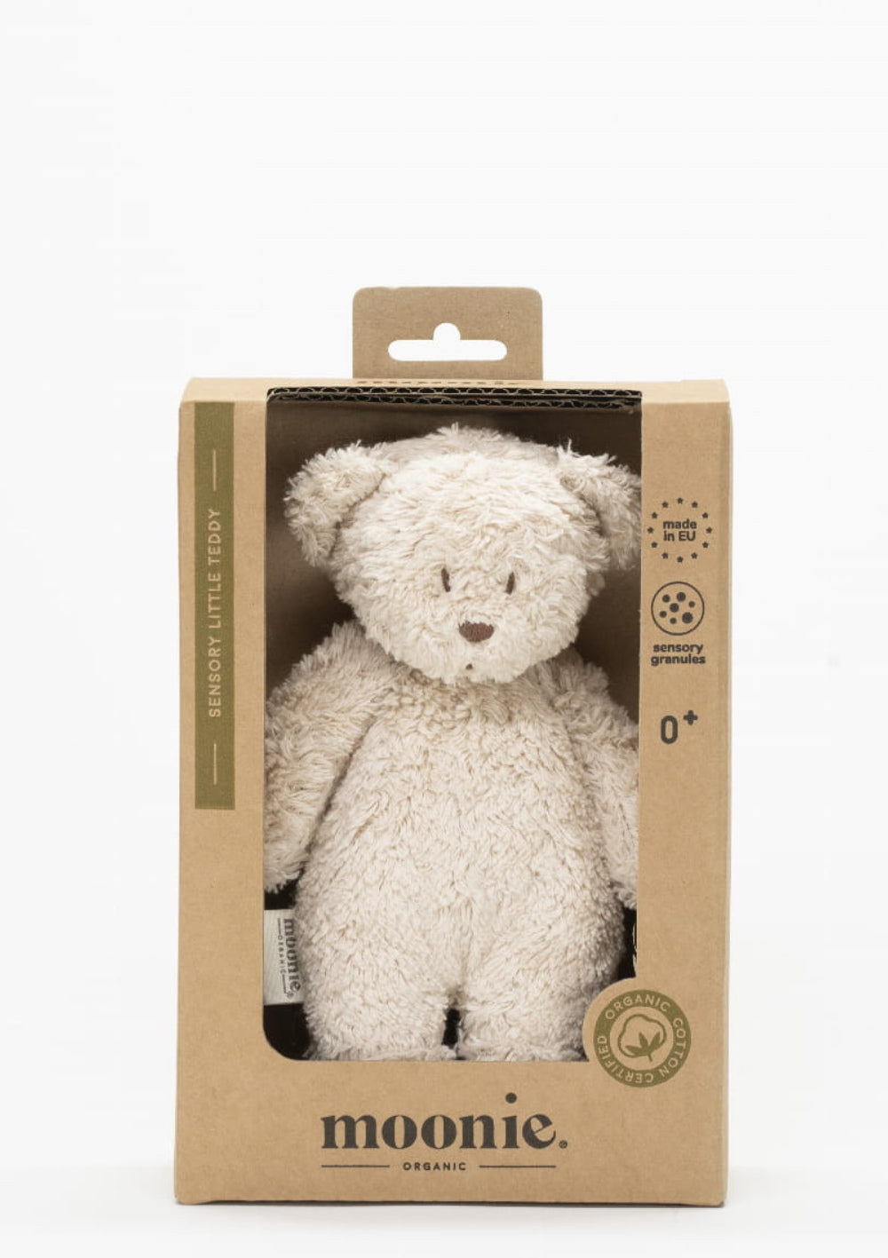 Moonie Teddybär 'Organic Sensory Little Teddy' sand