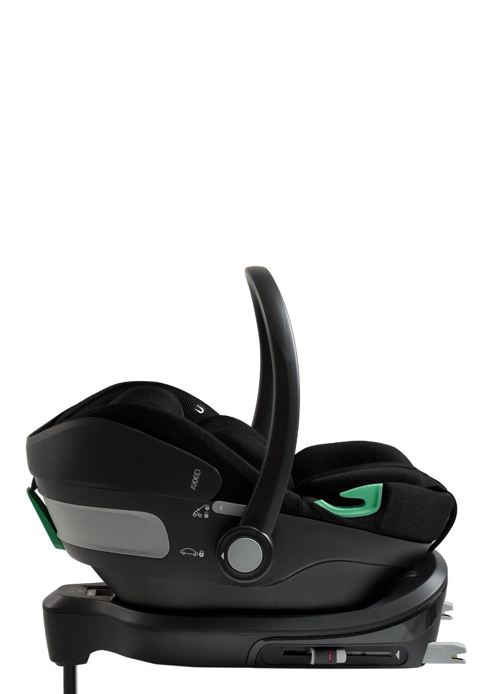 Axkid Babyschale 'Gokid' Coastal Storm Black aus Base 'Gokid' (separat erhältlich)