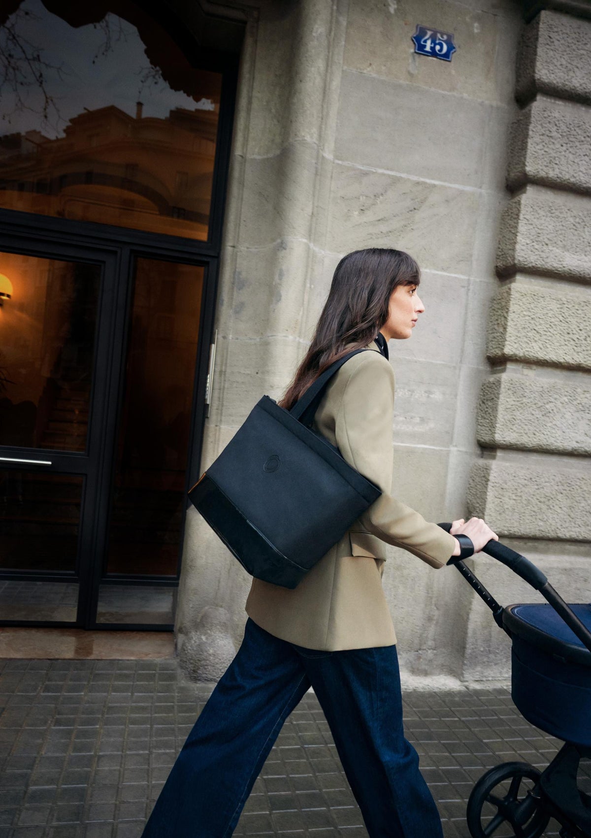 Bugaboo Wickeltasche Deep Indigo