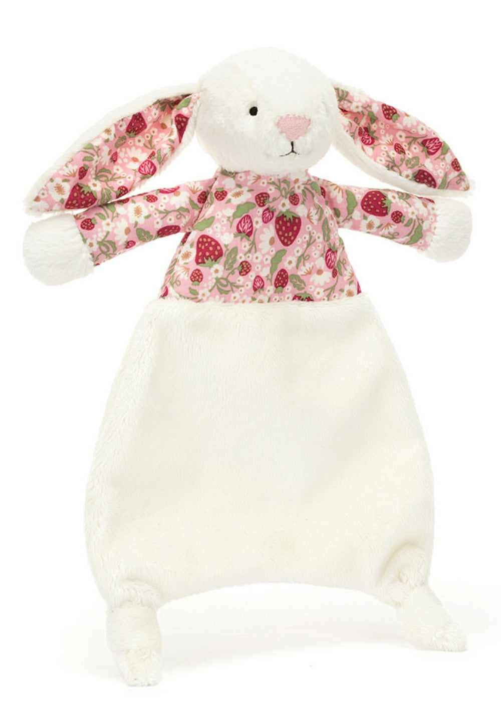 Jellycat Schmusetuch 'Blossom Cream Bunny Comforter' Berry