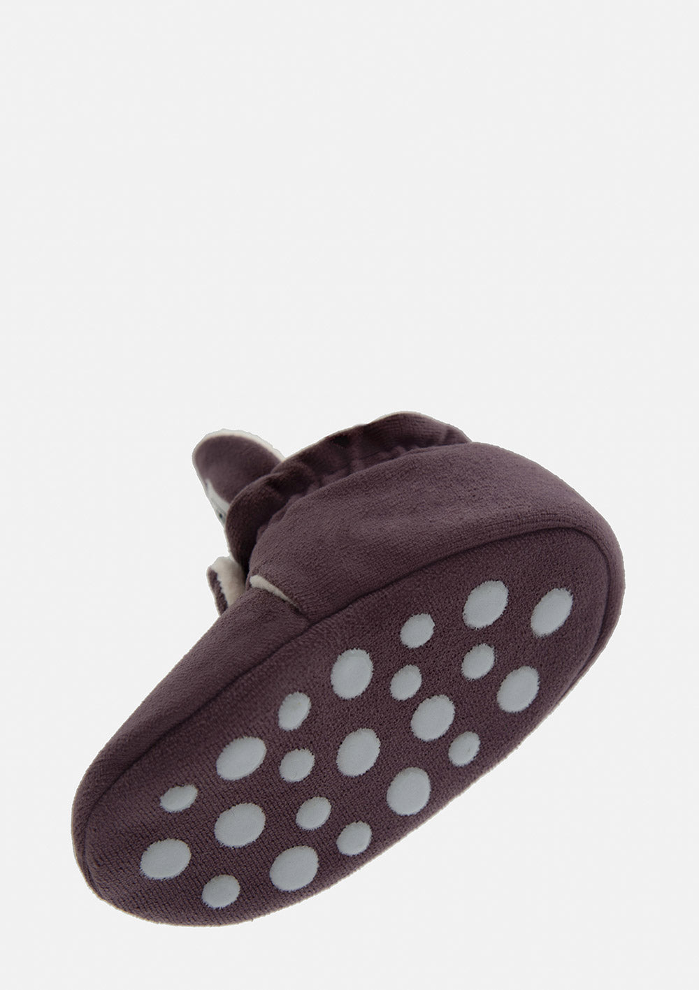 Kings&Rebels Baby Booties Gamuza Plum Gripper 12 - 24 Monate