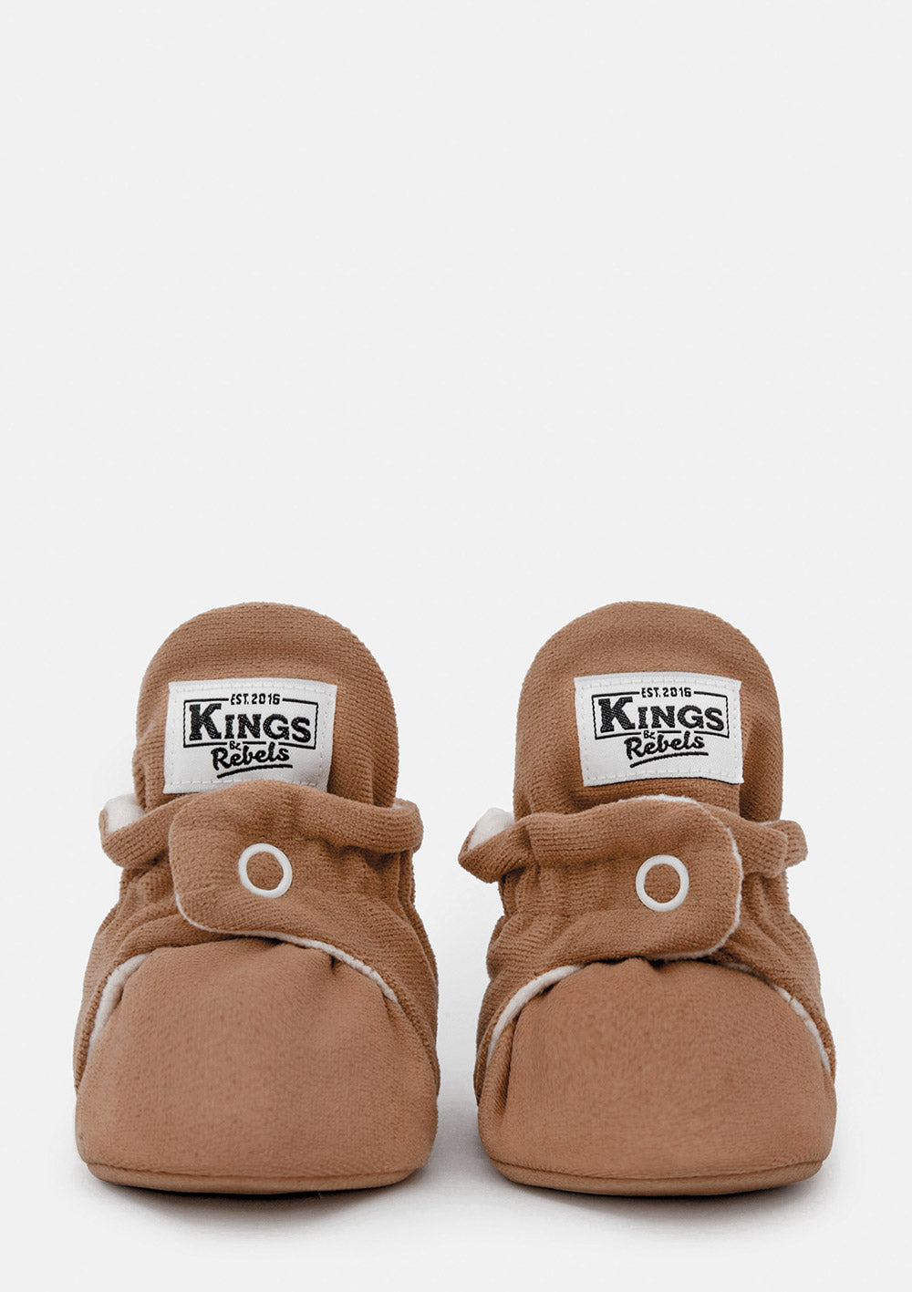 Kings&Rebels Baby Booties Gamuza Mocha Newborn - 6 Monate
