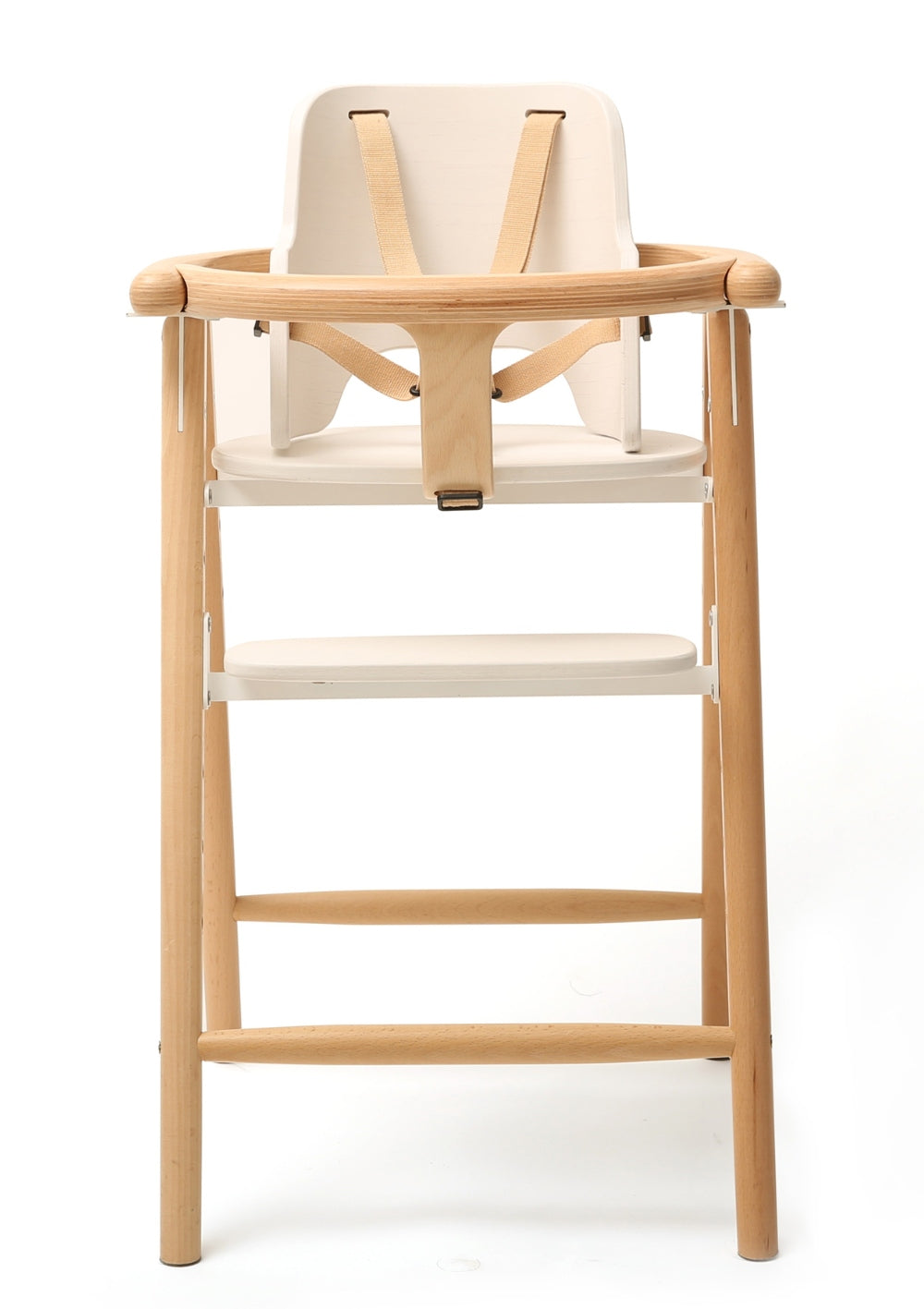 Charlie Crane Hochstuhl 'Tobo' white mit Baby-Set
