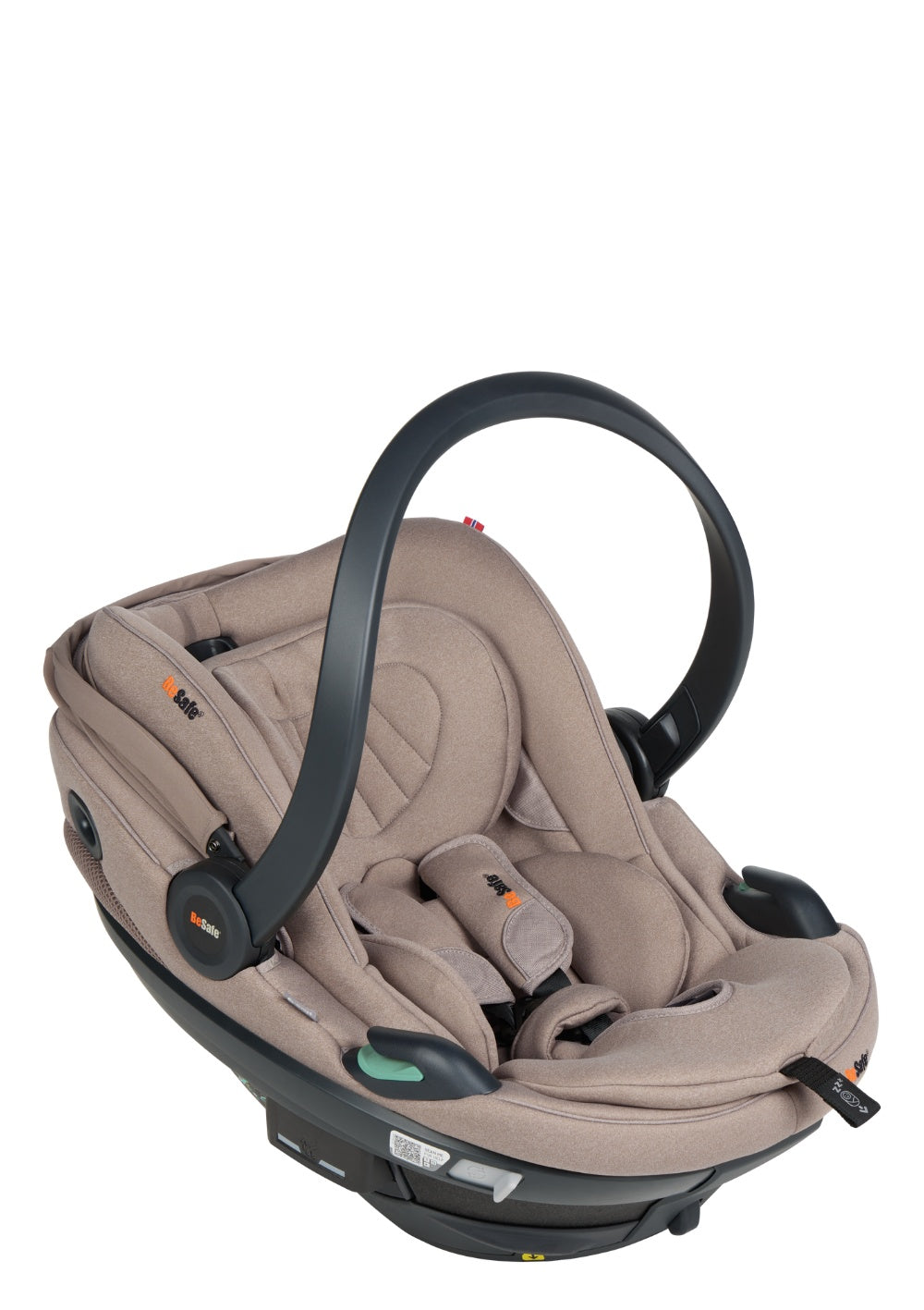 BeSafe Babyschale 'Go Beyond2' Dark Sand SoftBreeze